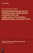Chronographiae Quae Theophanis Continuati Nomine Fertur Liber quo Vita Basilii Imperatoris Amplectitur: Recensuit Anglice Vertit Indicibus Instruxit. (en Inglés)