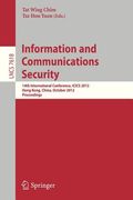 information and communications security: 14th international conference, icics 2012, hong kong, china, october 29-31, 2012, proceedings (en Inglés)