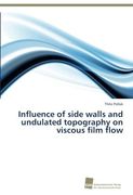 Influence of side walls and undulated topography on viscous film flow
