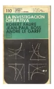 La investigacion operativa