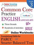 Common Core Practice - 3rd Grade English Language Arts: Workbooks to Prepare for the PARCC or Smarter Balanced Test (en Inglés)
