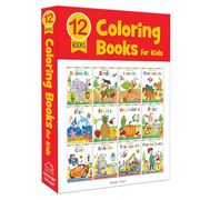 Coloring Books Boxset: Pack of 12 Copy Color Books for Children (Creative Crayons) (en Inglés)