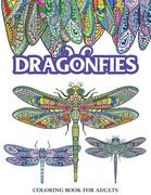 Dragonflies Coloring Book for Adults: Stress Relieving Dragonfly, Flower and Garden Theme (en Inglés)