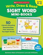 Write, Draw & Read Sight Word Mini-Books: 50 Reproducibles That Teach the top Sight Words (en Inglés)