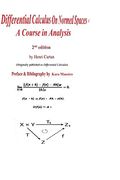 Differential Calculus on Normed Spaces: A Course in Analysis (en Inglés)