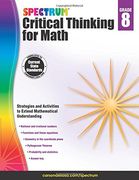 Spectrum Critical Thinking for Math, Grade 8 (en Inglés)