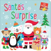 Santa's Surprise: Lift-The-Flap Book: Lift-The-Flap Board Book (en Inglés)