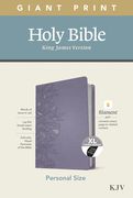 Kjv Personal Size Giant Print Bible, Filament Ed. , Lavender: Kjv, Peony Lavender, Leatherlike, Filament App, Giant Print Personal Size