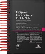 Código de Procedimiento Civil de Chile 2025 4ª Edición con apéndice legislativo. Índices temático y analítico (in Spanish)