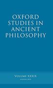 Oxford Studies in Ancient Philosophy Volume: Volume 39 (en Inglés)