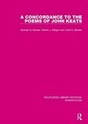 A Concordance to the Poems of John Keats (en Inglés)