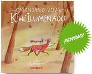 KIWI ILUMINADO 2024, CALENDARIO DE PARED (in Spanish)