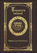 Large Print - Treasure Island - Grand Type Collector's Edition - Illustrated - Matte Hardcover with Dust Jacket (en Inglés)