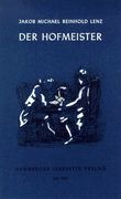 Der Hofmeister oder Vorteile der Privaterziehung: Eine Komödie (en Alemán)