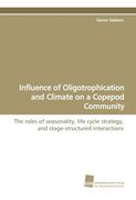 influence of oligotrophication and climate on a copepod community