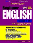 Preston Lee's Beginner English Lesson 1 - 20 For Malay Speakers (British) (en Inglés)