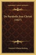 De Parabolis Jesu Christi (1827) (en Latin)