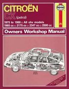 Citroen cx Owner's Workshop Manual (en Inglés)