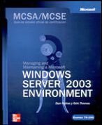 mcsa/mcse(exam 70-290):managing and main (in Spanish)