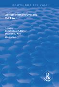 Gender Perceptions and the Law (en Inglés)