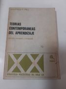 Teoría Contemporáneas Del Aprendizaje