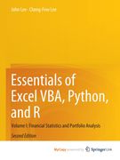 Essentials of Excel VBA, Python, and R. Volume I: Financial Statistics and Portfolio Analysis