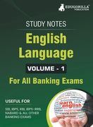 English Language (Vol 1) Topicwise Notes for All Banking Related Exams A Complete Preparation Book for All Your Banking Exams with Solved MCQs IBPS Cl