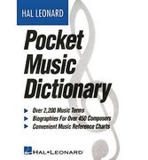 the hal leonard pocket music dictionary (en Inglés)