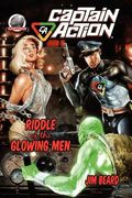 captain action-riddle of the glowing men (en Inglés)