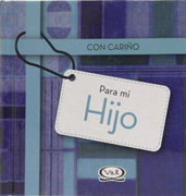 con cariño para mi hijo-tapa dura