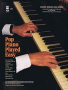 Pop Piano Played Easy: Music Minus One Piano (en Inglés)