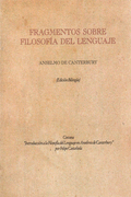 Fragmentos sobre filosofía del lenguaje