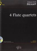 Wolfgang Amadeus Mozart: 4 Flûte Quartets +Cd-Rom (en Inglés)