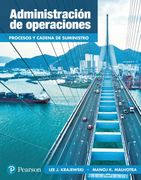 Administración de Operaciones. Procesos y Cadena de Suministro