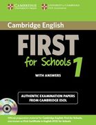 cambridge english first for schools 1 self-study pk, student`s book with answers + cds