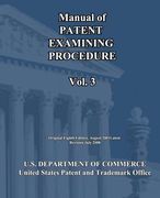 Manual of Patent Examining Procedure (Vol.3)
