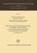 Untersuchung der Wirkungsgradverbesserungen von Propellern, Erstens bei Kleinem und Zweitens bei Großem Fortschrittsgrad Durch Ummantelung mit Spaltdüsen de Wilhelm Sturtzel(Vs Verlag für Sozialwissenschaften) (en Alemán)