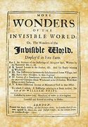 More Wonders of the Invisible World: Or, the Wonders of the Invisible World, Display'd in Five Parts (en Inglés)