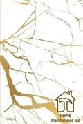 HOME Maintenance log: Home Maintenance Log for a template to keep track of renovation repairs and service for Home, Office, building: white (en Inglés)