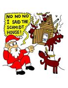 No no no i Said the Schmidt House: Funny Saying & Holiday Greetings Composition Not for Family Friends & Sibllings With Humor (Uncle, Aunt, Mom,. Husband) - Humerous Christmas gag Gift & sto (en Inglés)