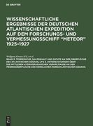Temperatur, Salzgehalt und Dichte an der Oberfläche des Atlantischen Ozeans, lfg 3. Untersuchungen Über die Mittleren Hydrographischen Verhältnisse. Nordatlantischen Ozeans (en Alemán)