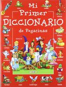 mi primer diccionario de pegatinas rojo