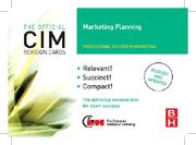 marketing planning (en Inglés)