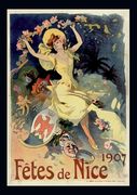 Carnet Ligné Fêtes de Nice 1907 (in French)