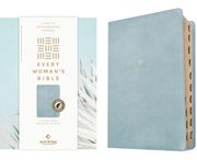 NLT Every Woman's Bible (Leatherlike, Sky Blue, Indexed, Red Letter, Filament Enabled)