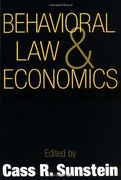 Behavioral law and Economics Paperback (Cambridge Series on Judgment and Decision Making) 