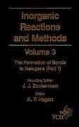 inorganic reactions and methods, the formation of bonds to halogens (part 1)