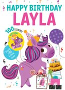 Happy Birthday Layla (en Inglés)