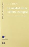 La Unidad de la Cultura Europea