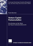 Venture-Capital-Partnerschaften: Eine Analyse auf der Basis der Neuen Institutionenökonomik (Forschungs- (en Alemán)